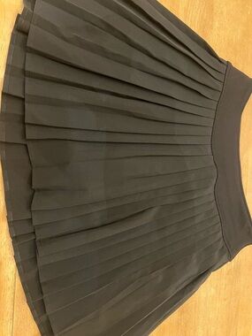 abercrombie kids Black Pleated Skort